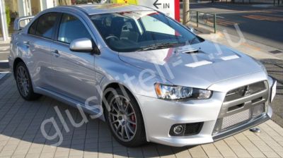 Купить глушитель, катализатор, пламегаситель Mitsubishi Lancer Evolution X в Москве